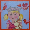 Prinses Emma - 50x50x3,5 cm